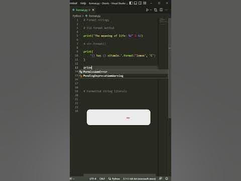 Format Strings | Python for Beginners #4 - YouTube