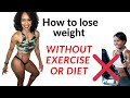 How to lose weight without exercise or diet: Weight loss after 40
