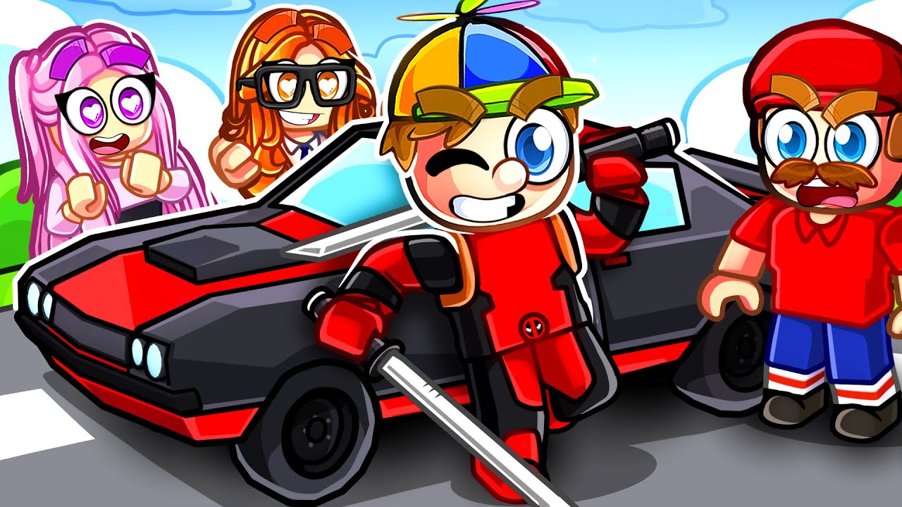 Rizzing Girls With The NEW $10,000,000 DEADPOOL Car In Roblox Driving Empire!