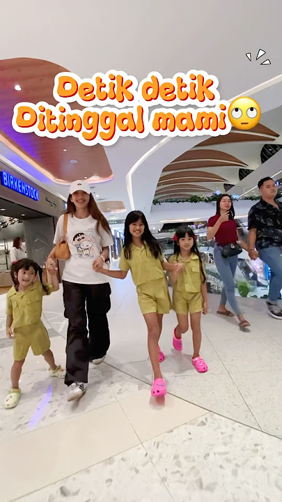 HISTERIS SENDIRI DI MALL DISTA DOMINIQUE DARLEEN!! #viralvideo #viralshort