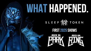 What REALLY happened when SLEEP TOKEN headlined their first 2025 festivals?