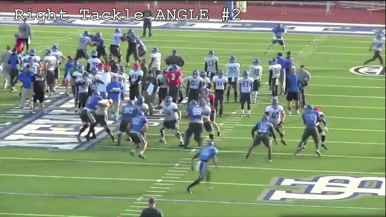 Matthew Murphy OT D1 Transfer from University at Buffalo 2015 highlight tape