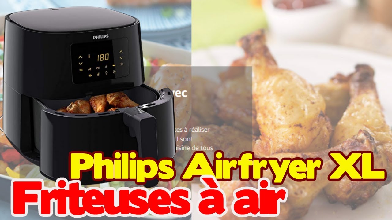 Philips Friteuse à air chaud Essential Airfryer XL HD9280/91 1.2 kg