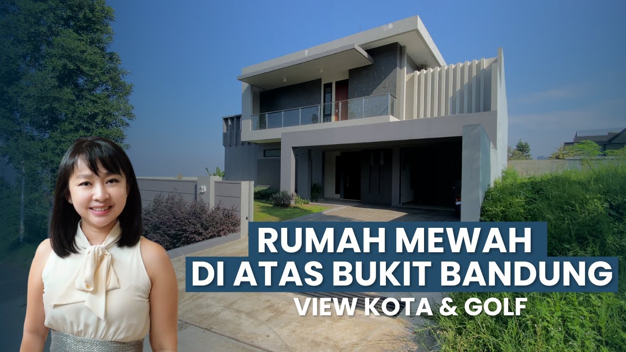 Rumah Mewah di Atas Bukit Bandung | View Kota & Golf di Resor Dago Pakar