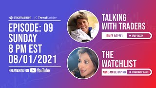 The Stock Trading Pit Show - With James Roppel and Anne-Marie Baiynd