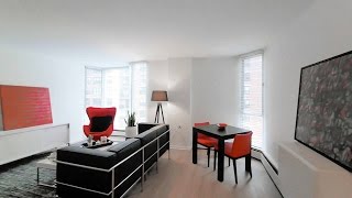 A one-bedroom River North model steps from Washington Square Park