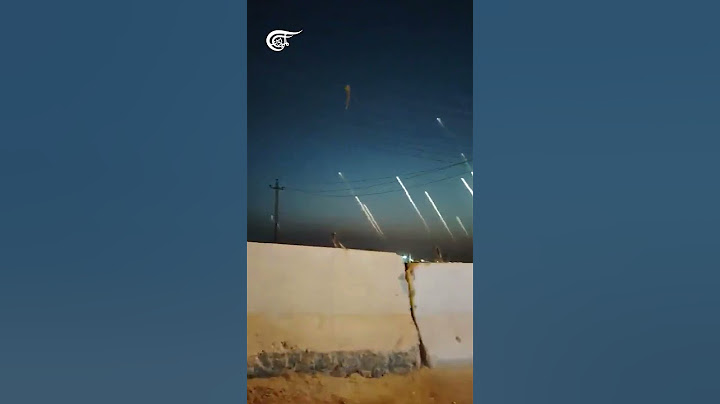 من العراق .. مشاهد توثّق لحظة إطلاق الصواريخ الإيرانية نحو مواقع الاحتلال في فلسطين المحتلة