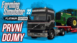 PRVNÍ DOJMY Z PLATINOVKY! | Farming Simulator 22 Platinová Edice #01