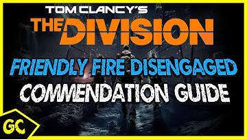 Friendly Fire Disengaged - Falcon Lost | The Division Commendation Guide