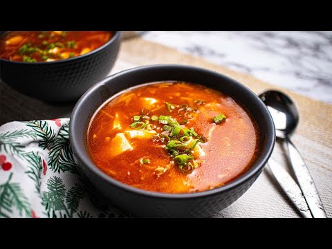 Enoki Mushroom Tofu Soup