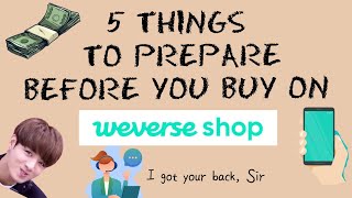 🌸What You Should Prepare Before You Buy on WEVERSE SHOP - An honest guide✨ [WEVERSE SHOP TUTORIAL]