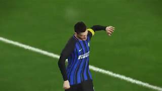 Pes 2018 - Juventus Vs Inter Milan Full Match Gameplay Tv Camera Hd60Fps