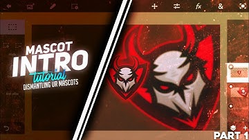 Make animated Mascot and Esports intros on android | Dismantling ur mascots | part 1 | pstouch