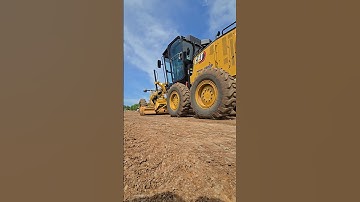 Cat Grader 120 sabgrade top Grading 😱🚧🛣 #automobile motor Grader