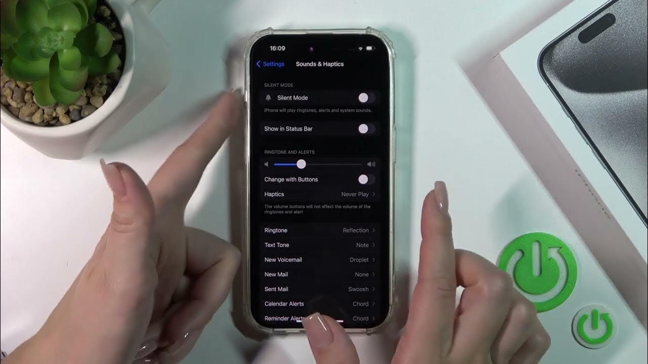 how-to-adjust-ringtone-volume-in-iphone-15-pro-youtube