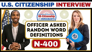 U.S. Citizenship Interview 2025 | N-400 Questions and Answers for Naturalization (Ciudadanía) No.17