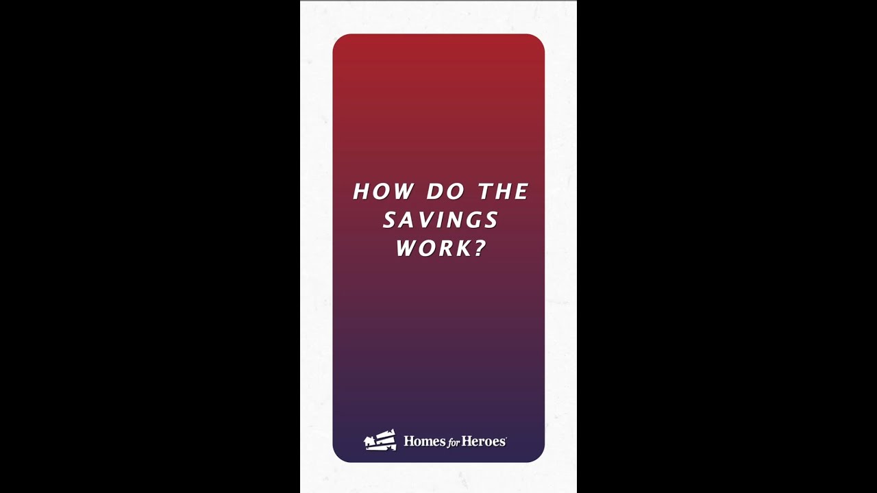 How Do the Savings Work?