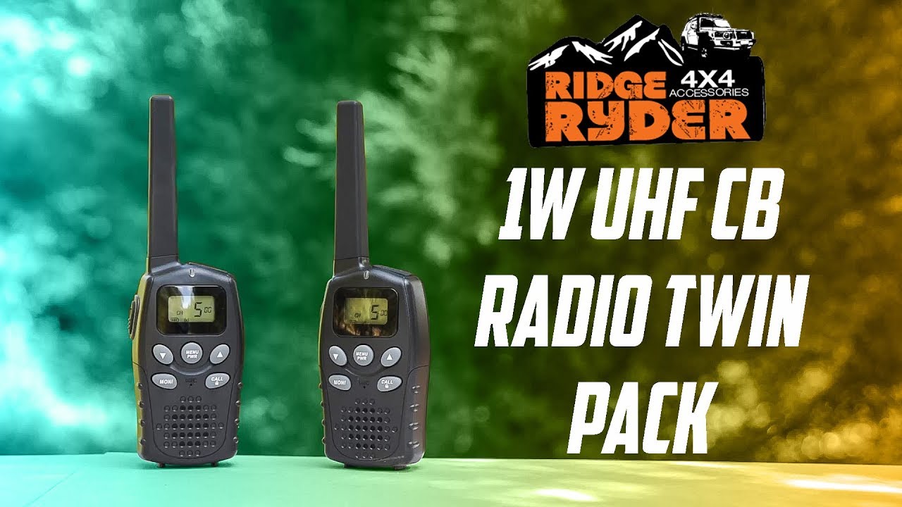 Ridge Ryder Handheld UHF Radio // Supercheap Auto YouTube