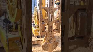 Massive Dia_Phram wall Foundation Work | Heavy Construction Machinery in Action #shorts