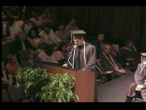 Elliott Kleiman's Graduation Welcome Speech