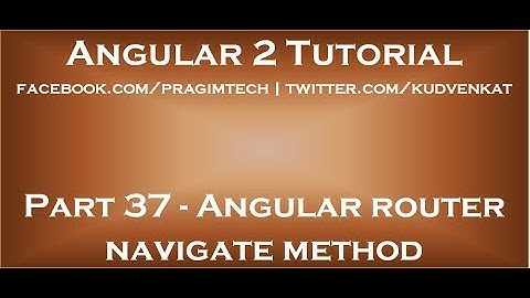 Navigeermethode voor hoekrouters