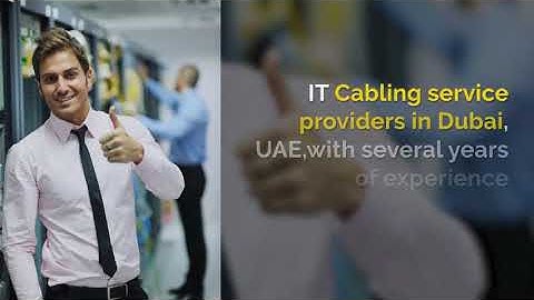 Which is the Best Structured Cabling Dubai,Network Cabling Company in Dubai