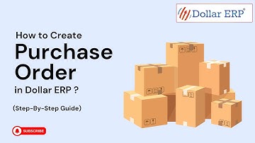 How To Create Purchase Order Voucher In Dollar ERP ?  (Step-by-Step Guide)