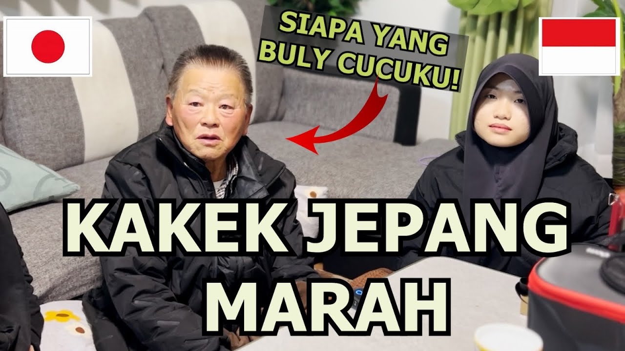 REAKSI KAKEK JEPANG KETIKA TAU CUCU INDONESIANYA DIBULY ORANG JEPANG