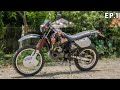 2001 kawasaki kmx125 rebuild Episode 1 FullTeardown