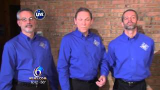 LIVE: LanSINGout Men's Gay Choir Performs on 6 News pt2