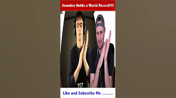 Ssundee Holds a World Record !!!!!!!!!!!! #shorts