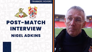Post-Match | Nigel Adkins after defeat at Doncaster