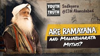 Are Ramayana and Mahabharata Myths? #UnplugWithSadhguru screenshot 2