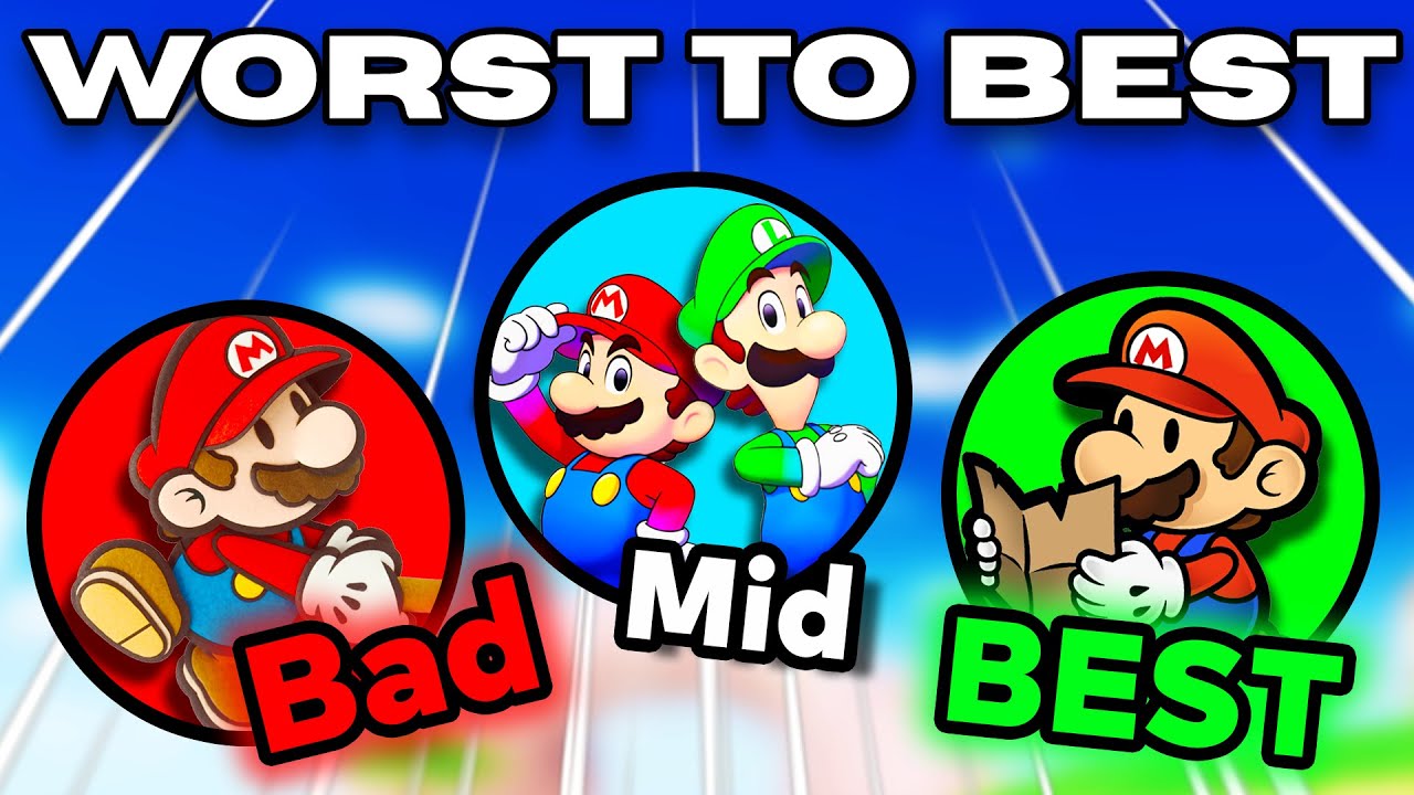Ranking EVERY Mario RPG (2025)