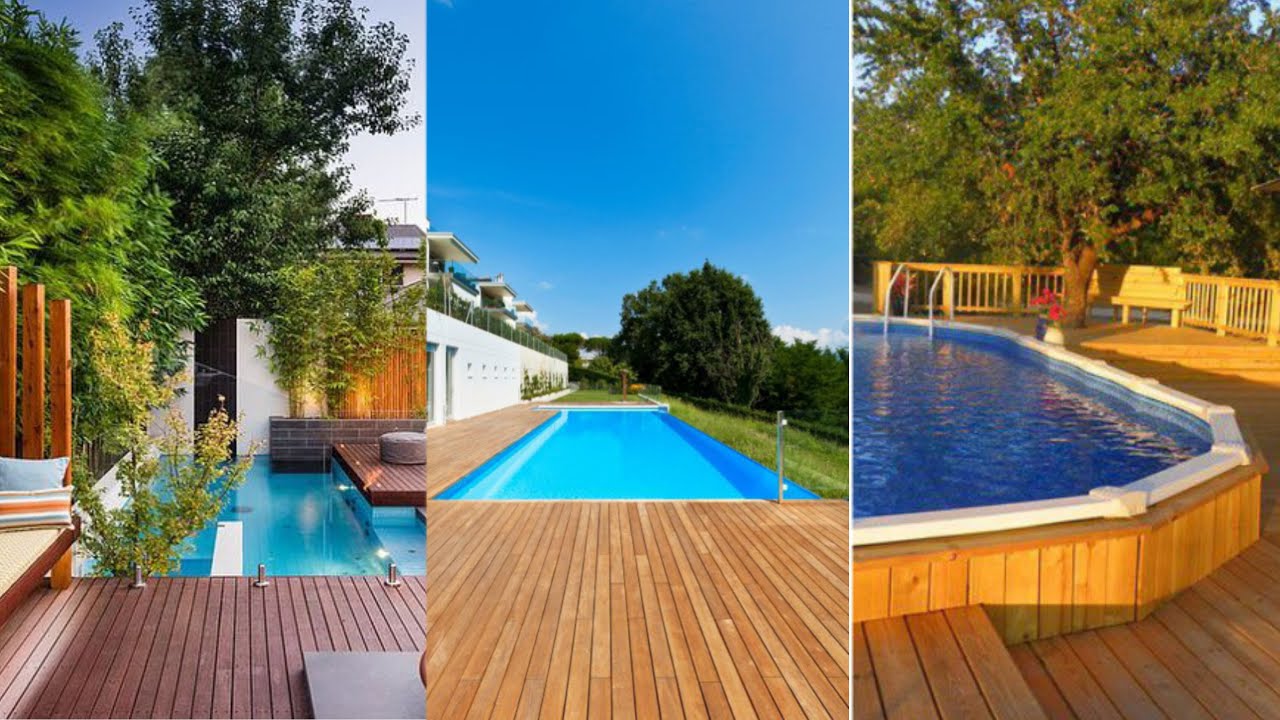 Pool decks décor ideas  | Above ground pool decks ideas | Pool deck above ground idea |deck for pool