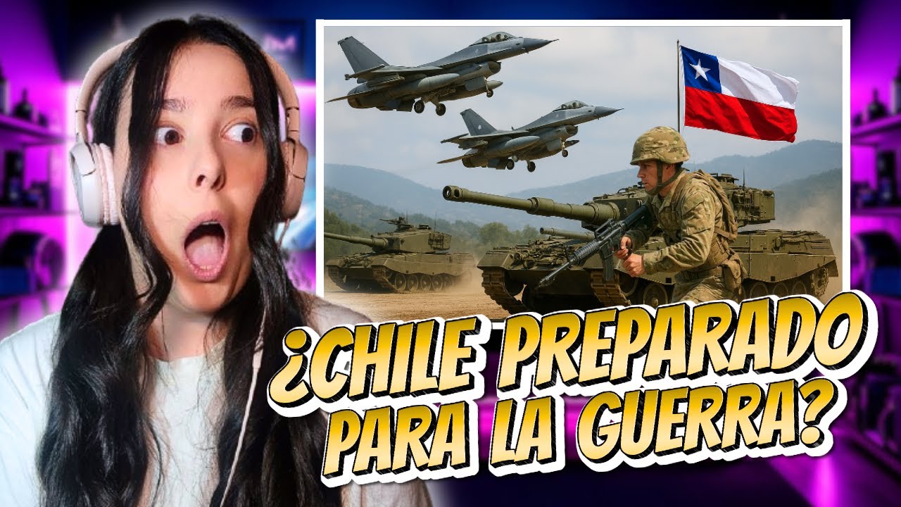 ESPAÑOLA reacciona a ¿Está CHILE PREPARADO para la GUERRA? 🇨🇱