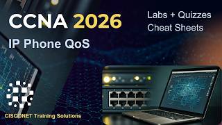 CCNA 200-301 Course | IP Network Services | IP Phone QoS | Free Quiz