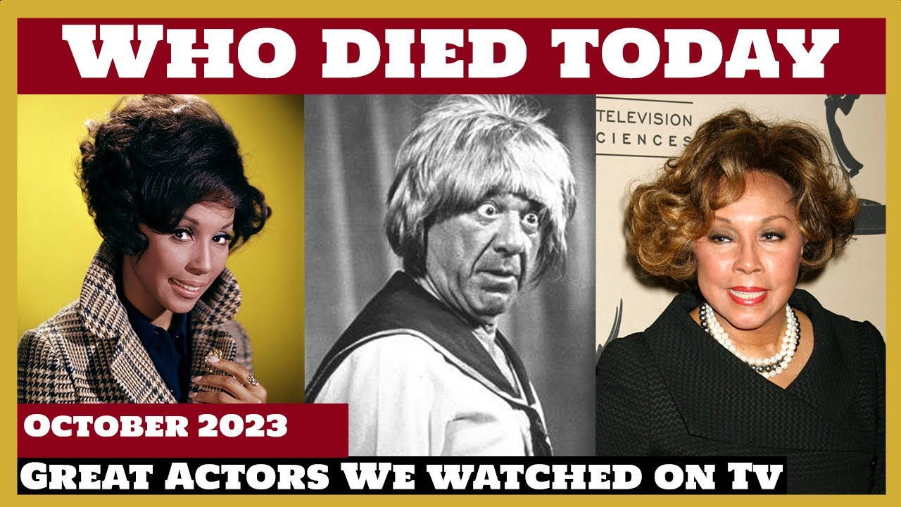 2 Famous Celebrities who died today 4th October - remembering big stars - 2023