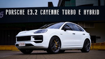 Porsche E3.2 EA825 Cayenne turbo E hybrid / Stone Catted Downpipe Sound