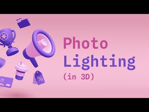 Creating a photo studio lighting in 3D with Spline