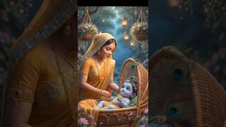 😴 यशोदा मैया ने कान्हा को सुलाया | Krishna Sleeping Story 🥰✨