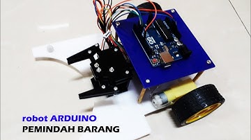 #6 Robot Pemindah Barang Otomatis Menggunakan ARDUINO