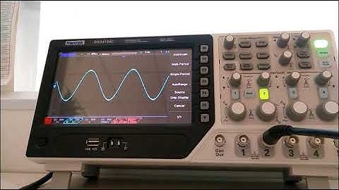 How to use external trigger of DSO4104C