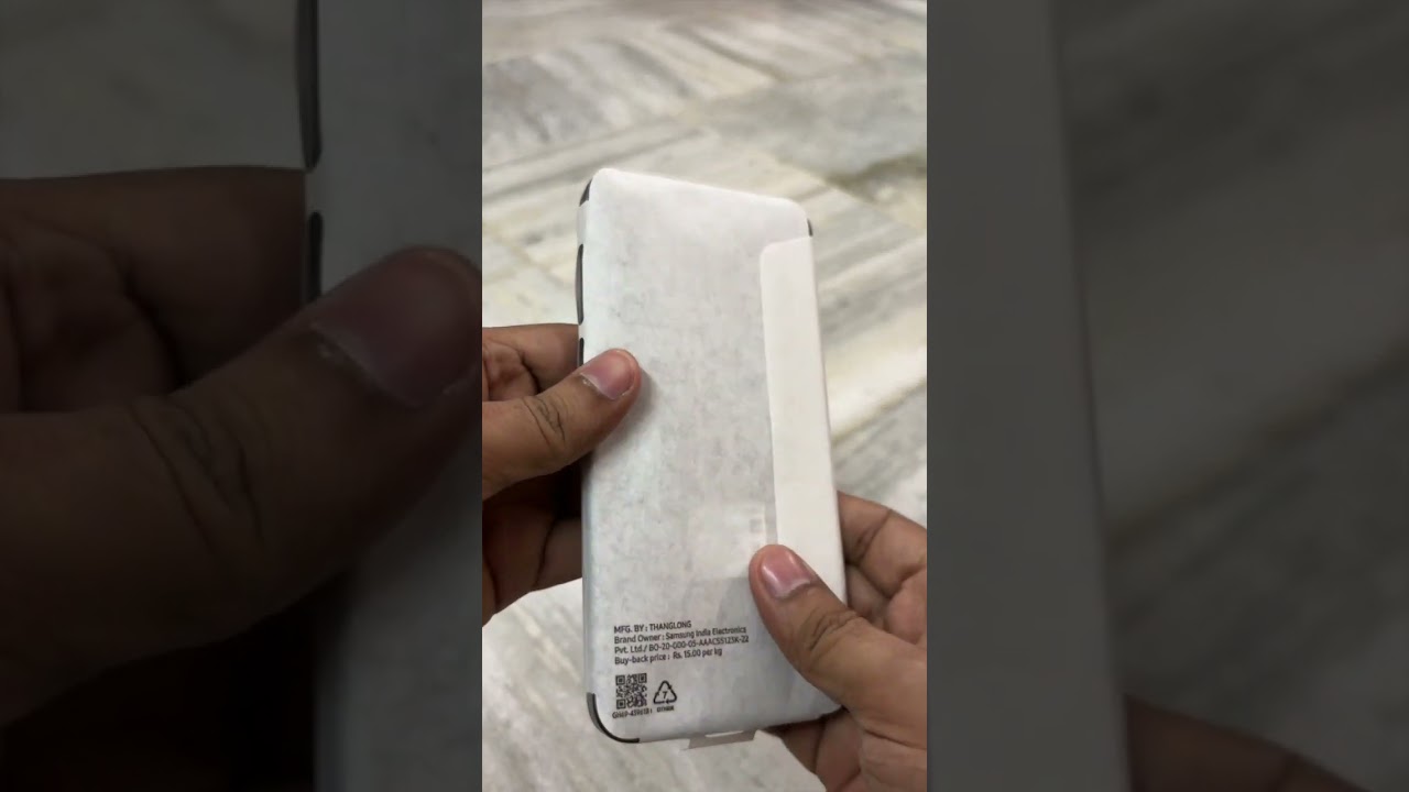 Samsung M35 5G Unboxing | Thunder Grey