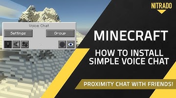 How to Install & Use Simple Voice Chat in Minecraft (Proximity Chat Guide)