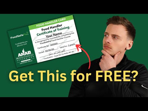 Can You Really Get a Food Handlers Card for Free
