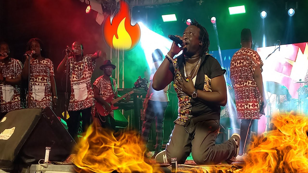 KUMOO PRESIDENT AFRICAN CHILD STORMED MESDUAH BAND ONE-YEAR ANNIVERSARY WITH SERIOUS REGGAE SONGS