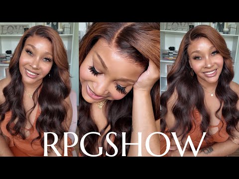 Effortless Side Bangs! VERSATILE MAXIPART 10X6 GLUELESS WIG| FT. RPGSHOW