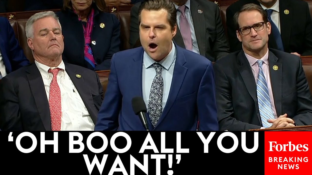 SHOCK MOMENT: Matt Gaetz Explodes On House Republican Colleagues 'Who Have Hollowed Out This To