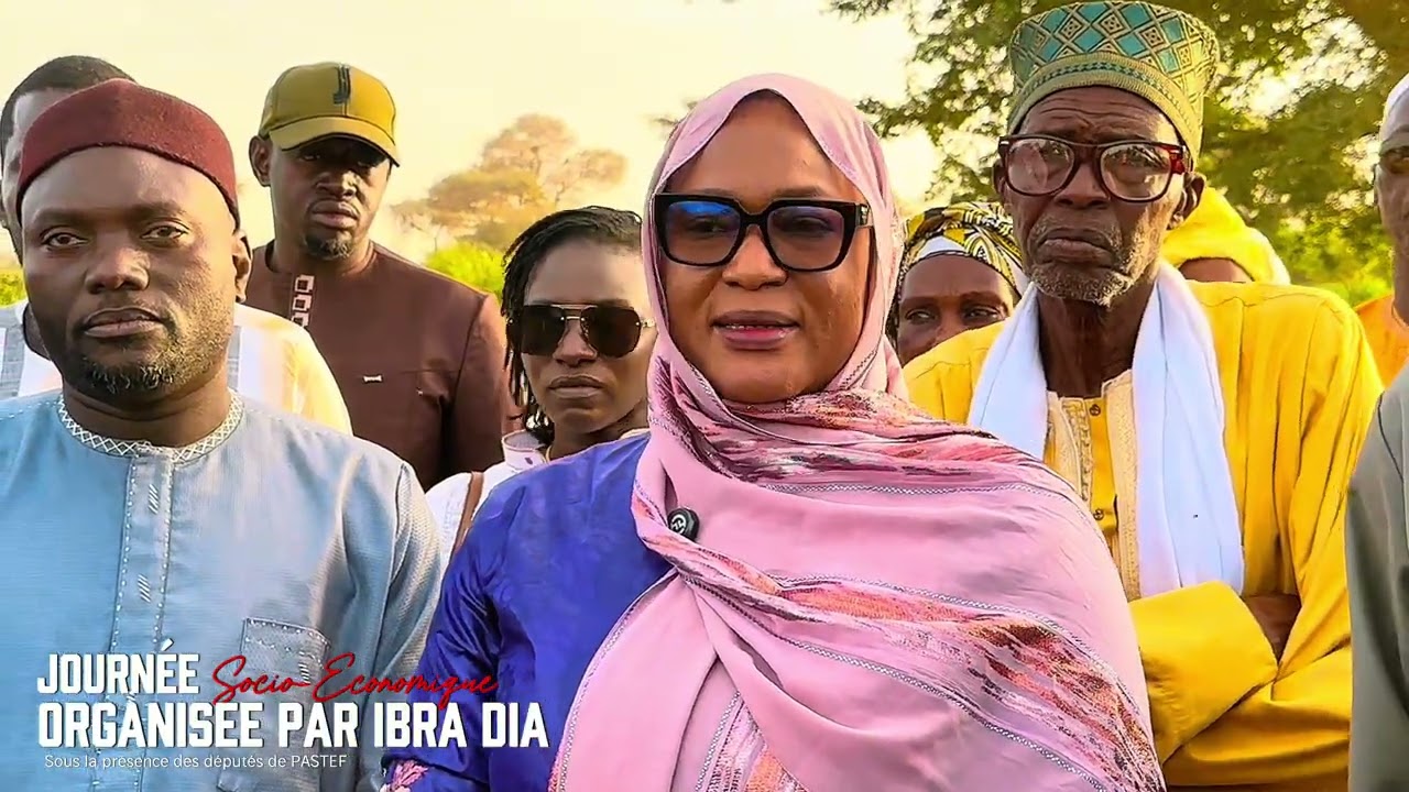 JOURNÉE SOCIO ÉCONOMIQUE ORGANISÉE PAR IBRA NDIAYE DIA DE DIA-AGRO AVEC LA… DES DÉPUTÉS DE PASTEF
